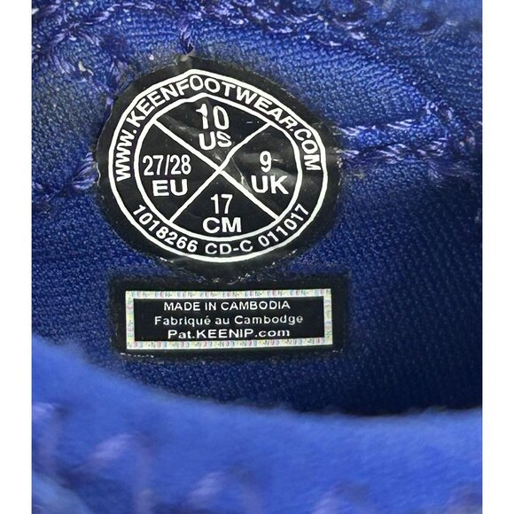 Keen Newport H2 Blue Water Sandals Hiking Surf The Web Size c11 Boys Unisex - Picture 8 of 8